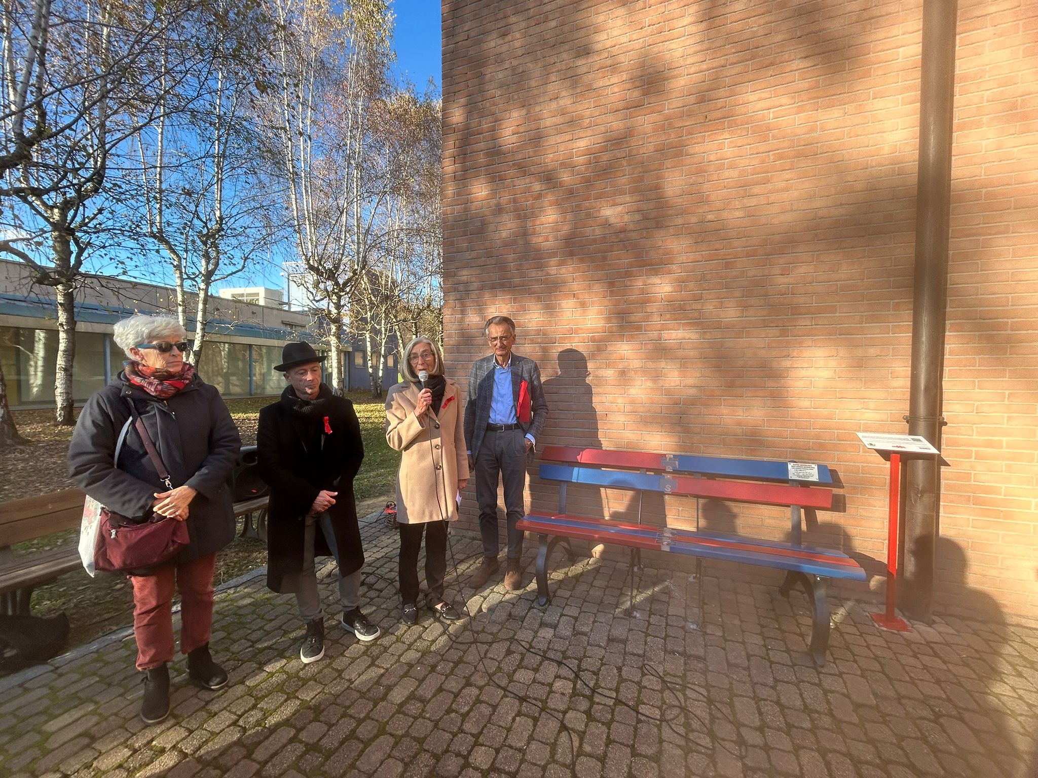 Inaugurazione panchina 